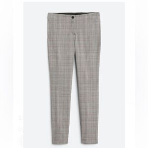 VIOLETS & ROSES Violet Printed Slim Straight Trouser 14/32 Stitch Fix Grey NWT